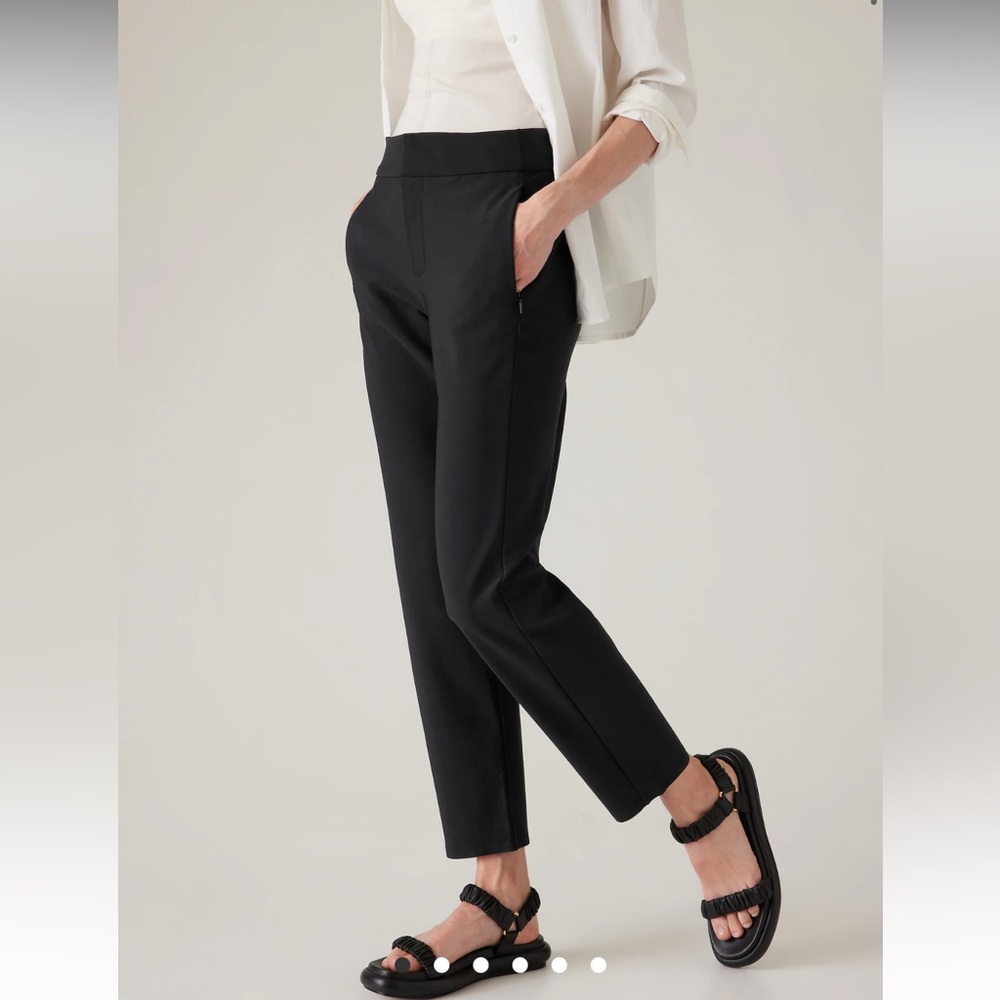 Black Athleta Stella Trouser